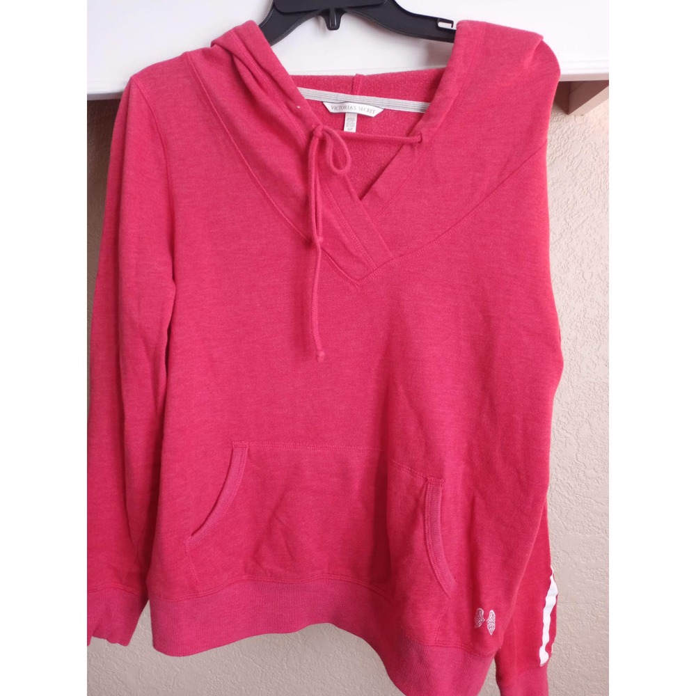 Women's VS PINK "Angels" Hooded Pullover- Small